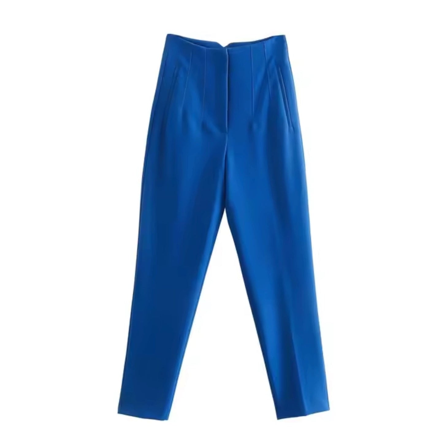 Merche Hochtaillierte Weite Hosen Damen Büro Elegant