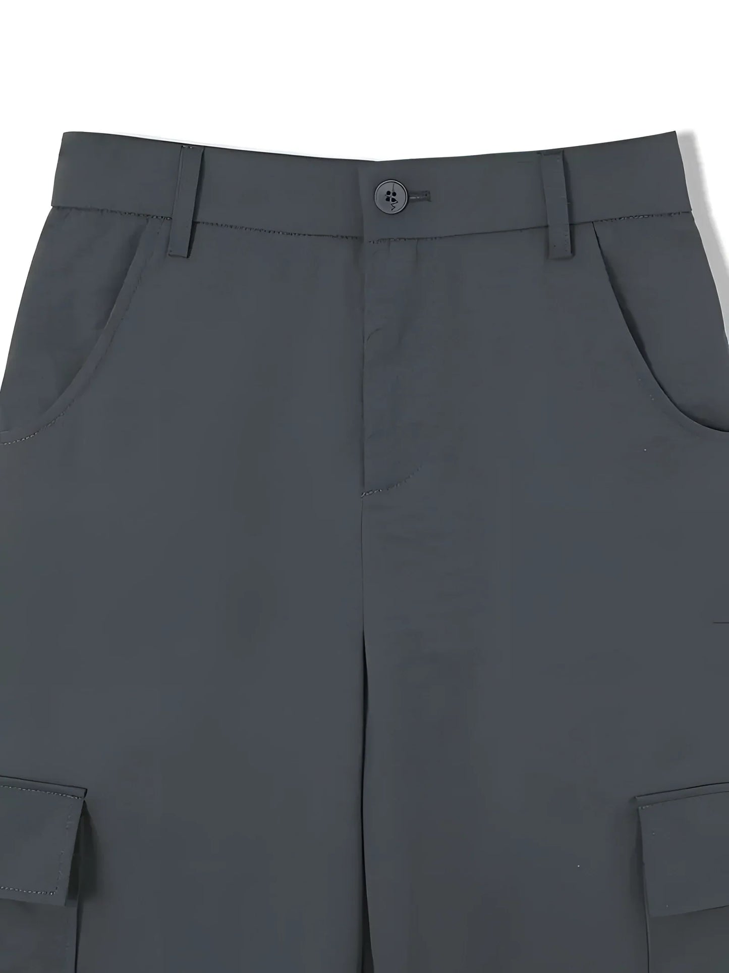 Merche High-Waist Cargo Hose Schwarz - Trendige Streetwear Hosen