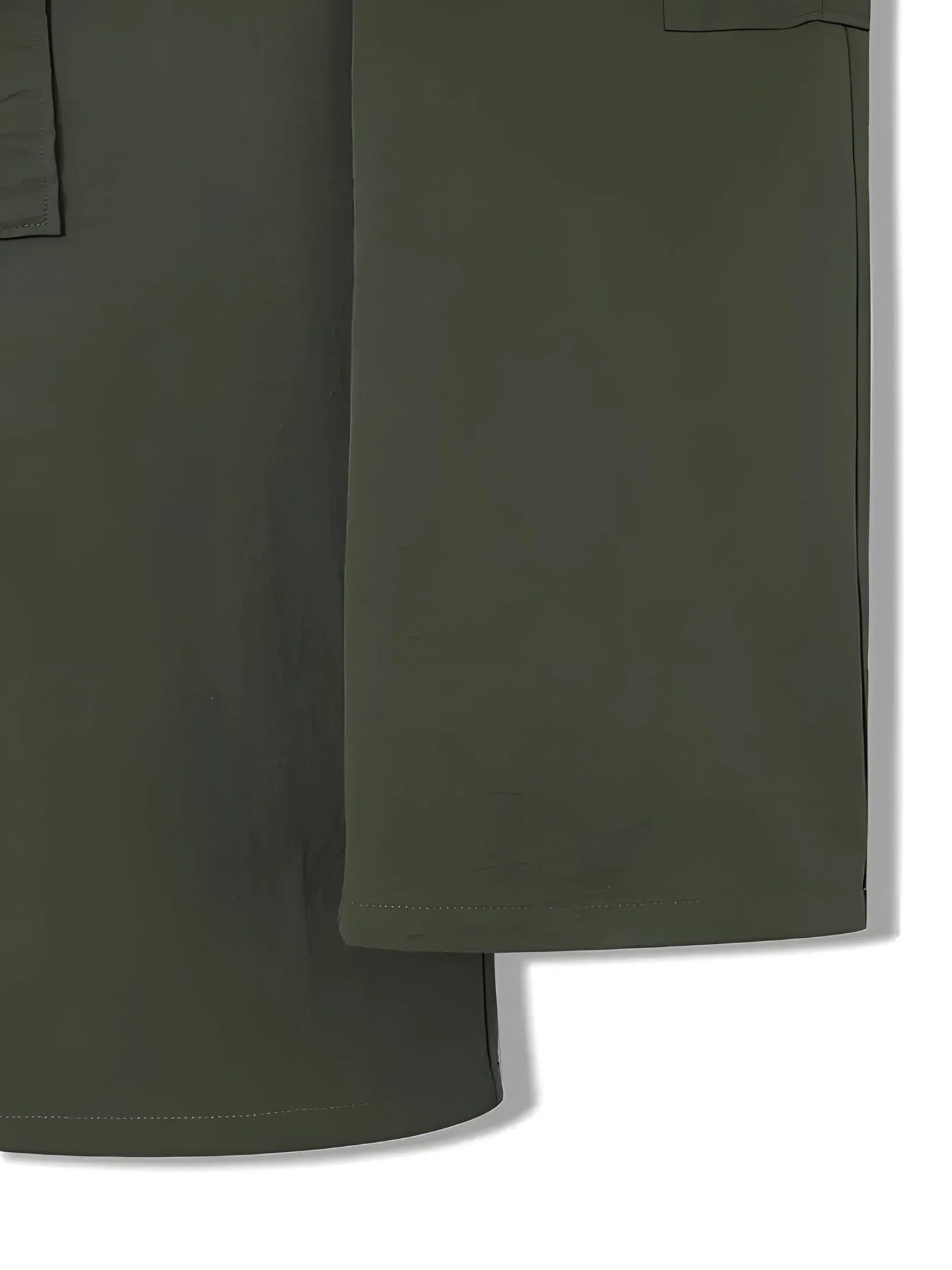 Merche High-Waist Cargo Hose Schwarz - Trendige Streetwear Hosen