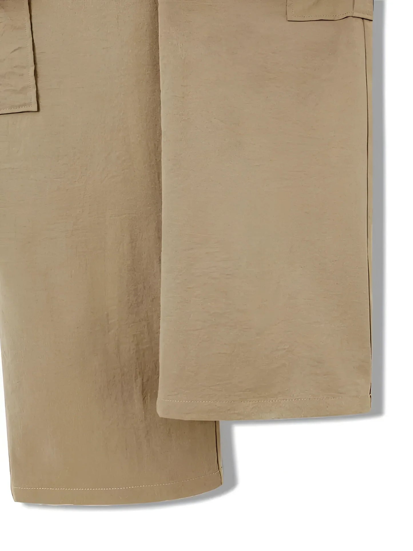 Merche High-Waist Cargo Hose Schwarz - Trendige Streetwear Hosen