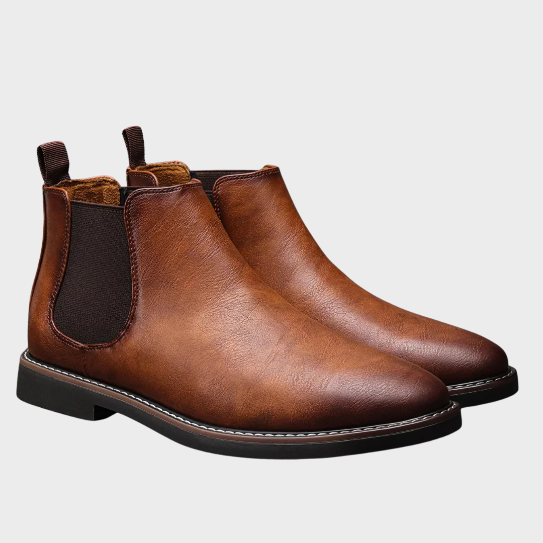 WW | Zeitlose Leder-Stiefeletten