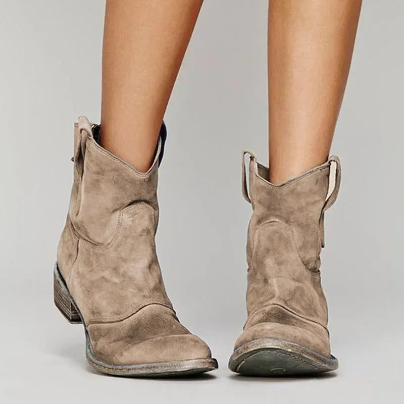 WW | Weinlese Cowboy Stiefeletten Für Frauen
