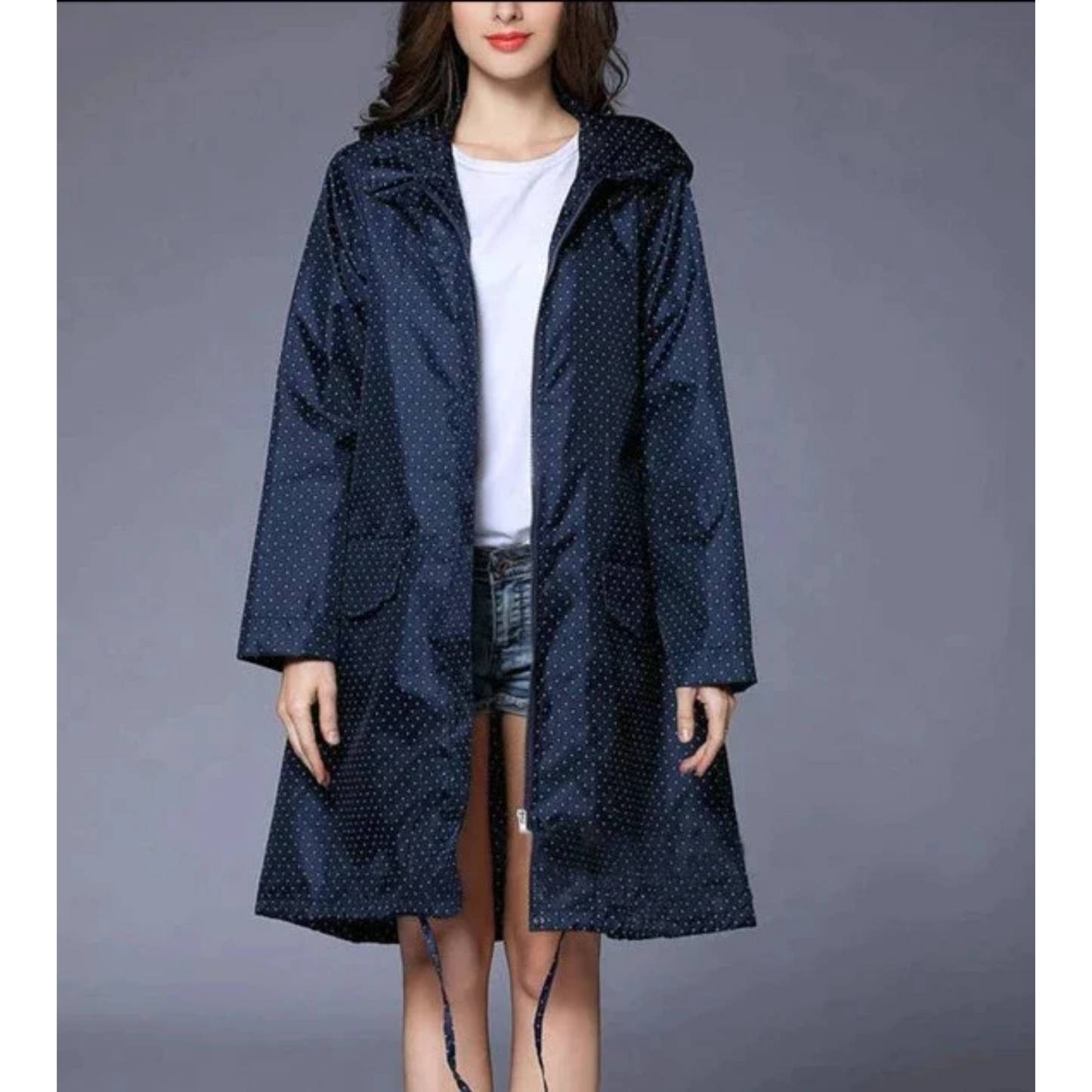WW | Wasserabweisende Regenjacke für Damen mit Kapuze