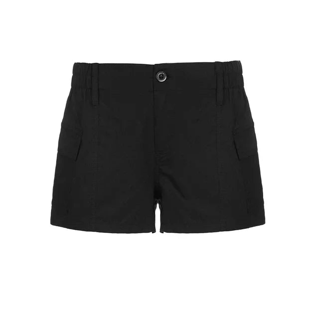 WW | Weinlese Cargo Shorts Mit Niedriger Taille