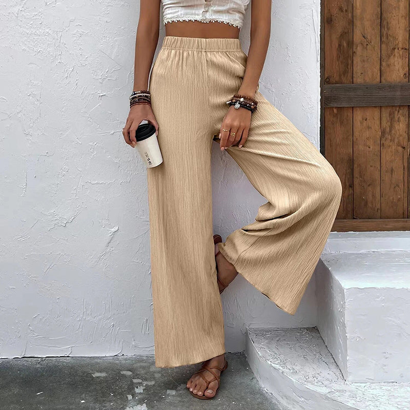 Merche | Elegante Luftige Sommerhosen Damen Mit Weitem Bein