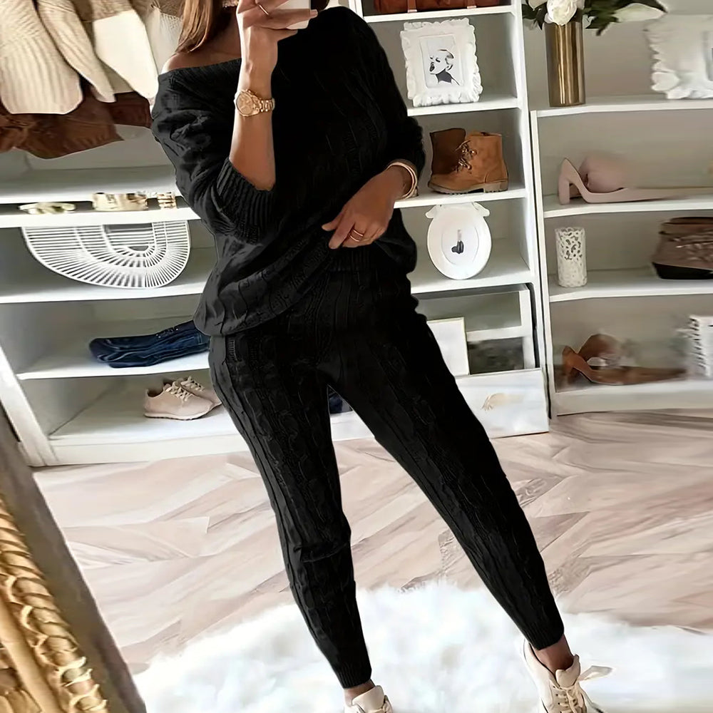 WW | Strickpullover Und Hosen Satz