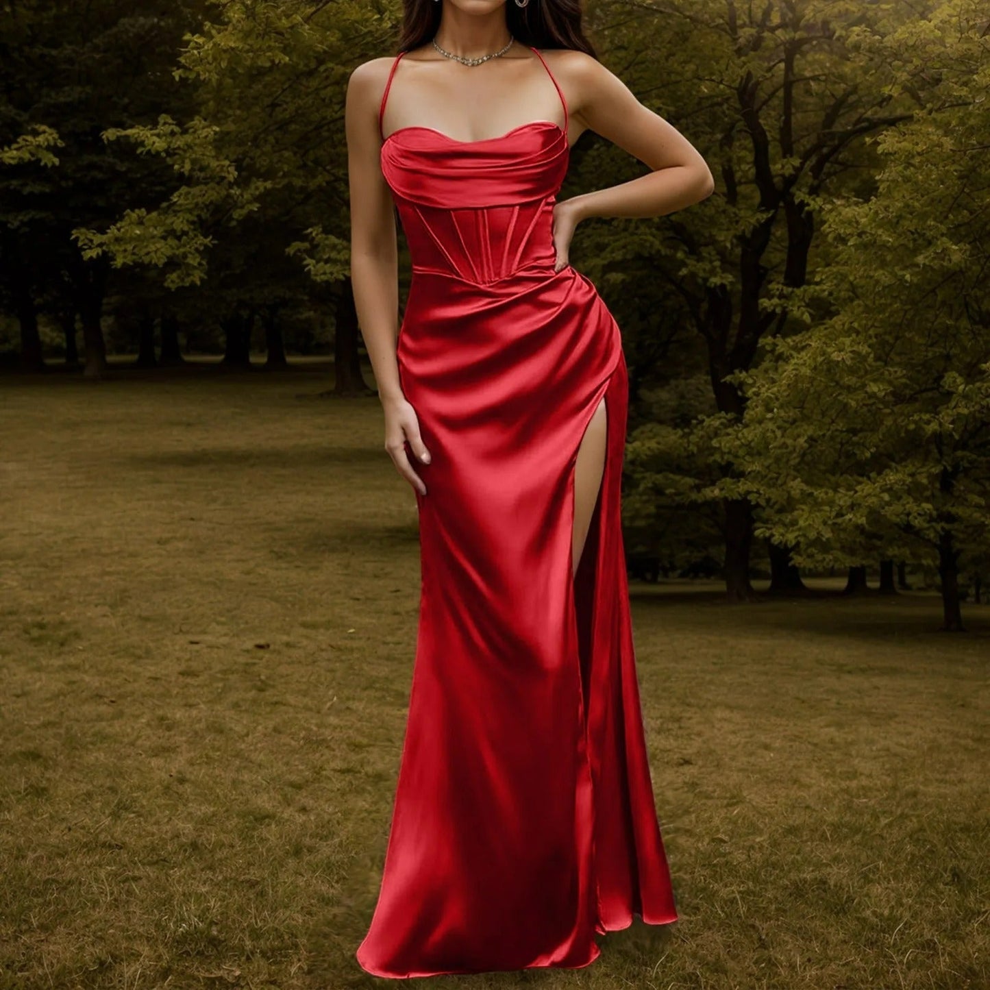 Merche Partykleid aus weichem Samt