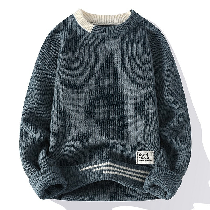 WW | Weicher Strickpullover Für Herren