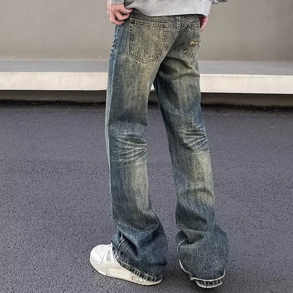 WW | Weite Baggy Hose Lässiger Stil Mit Einem Modischen Twist