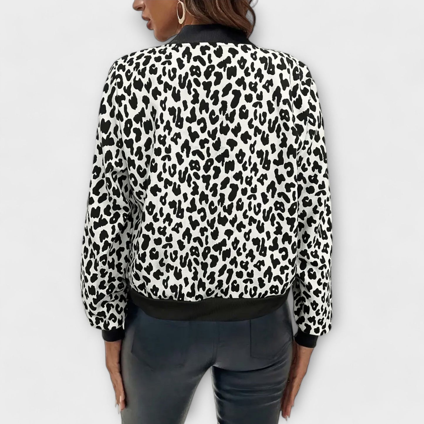 WW | Zipjacke Mit Leopardenmuster