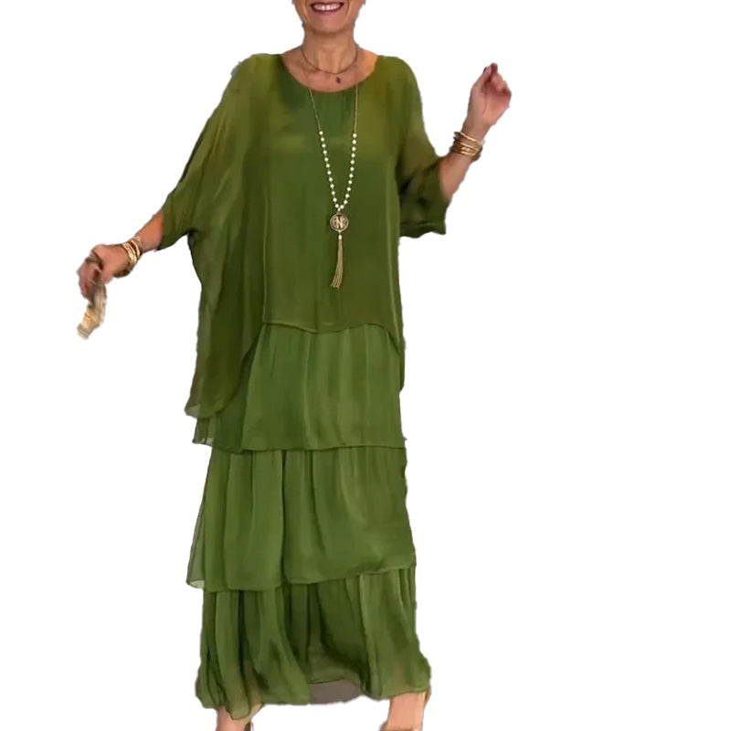 Merche Elegantes lockeres Kleid