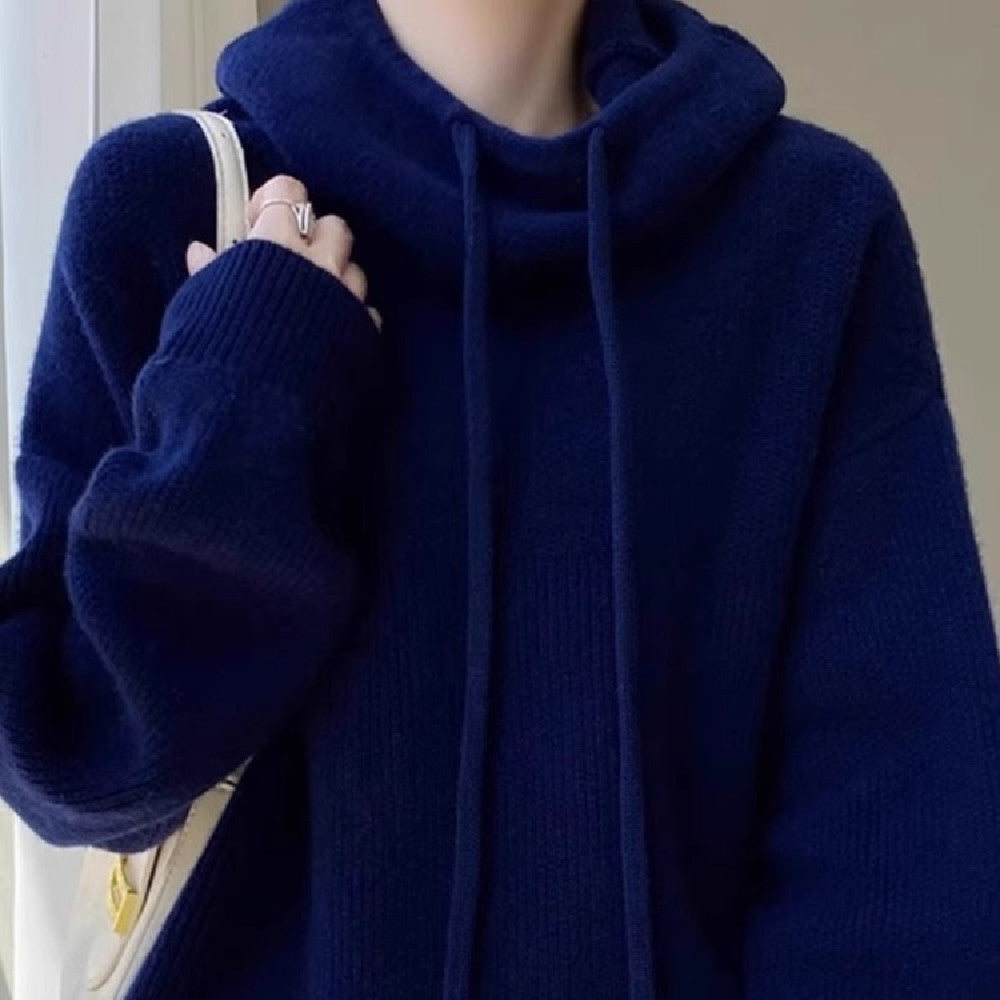 WW | Warmer Strick Kapuzenpulli