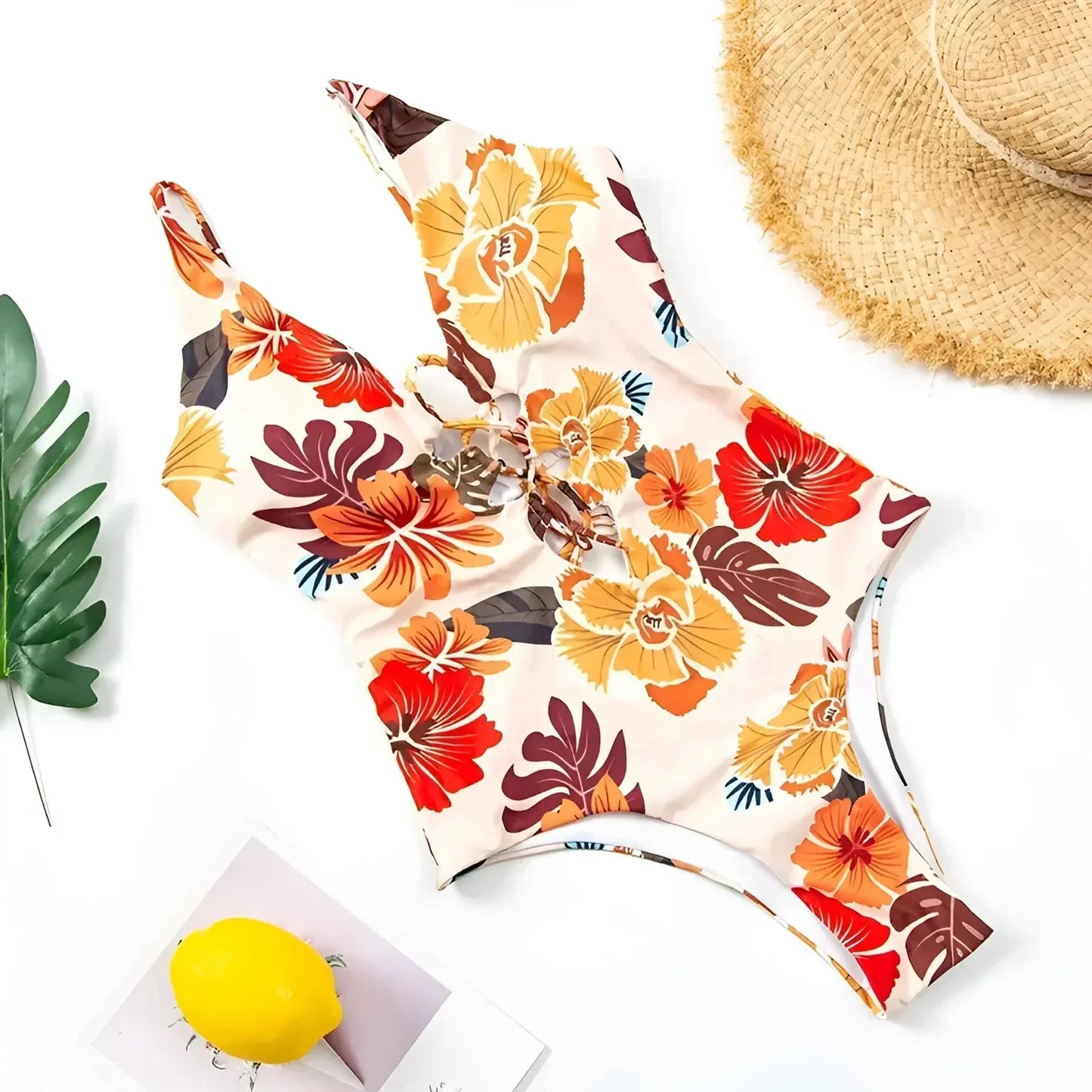 Einteiler mit Cut-Out-Details