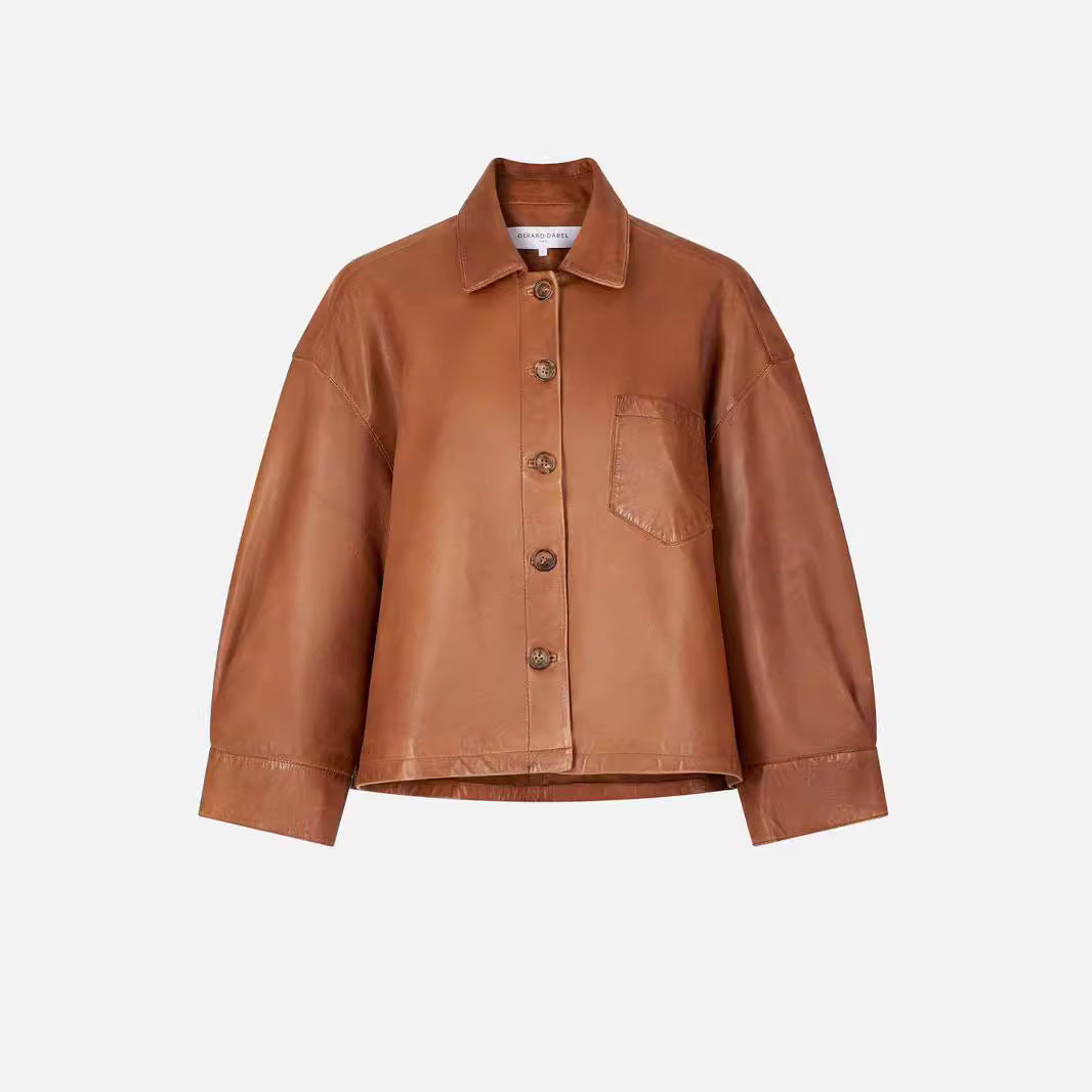 WW | Weinlese Lederjacke