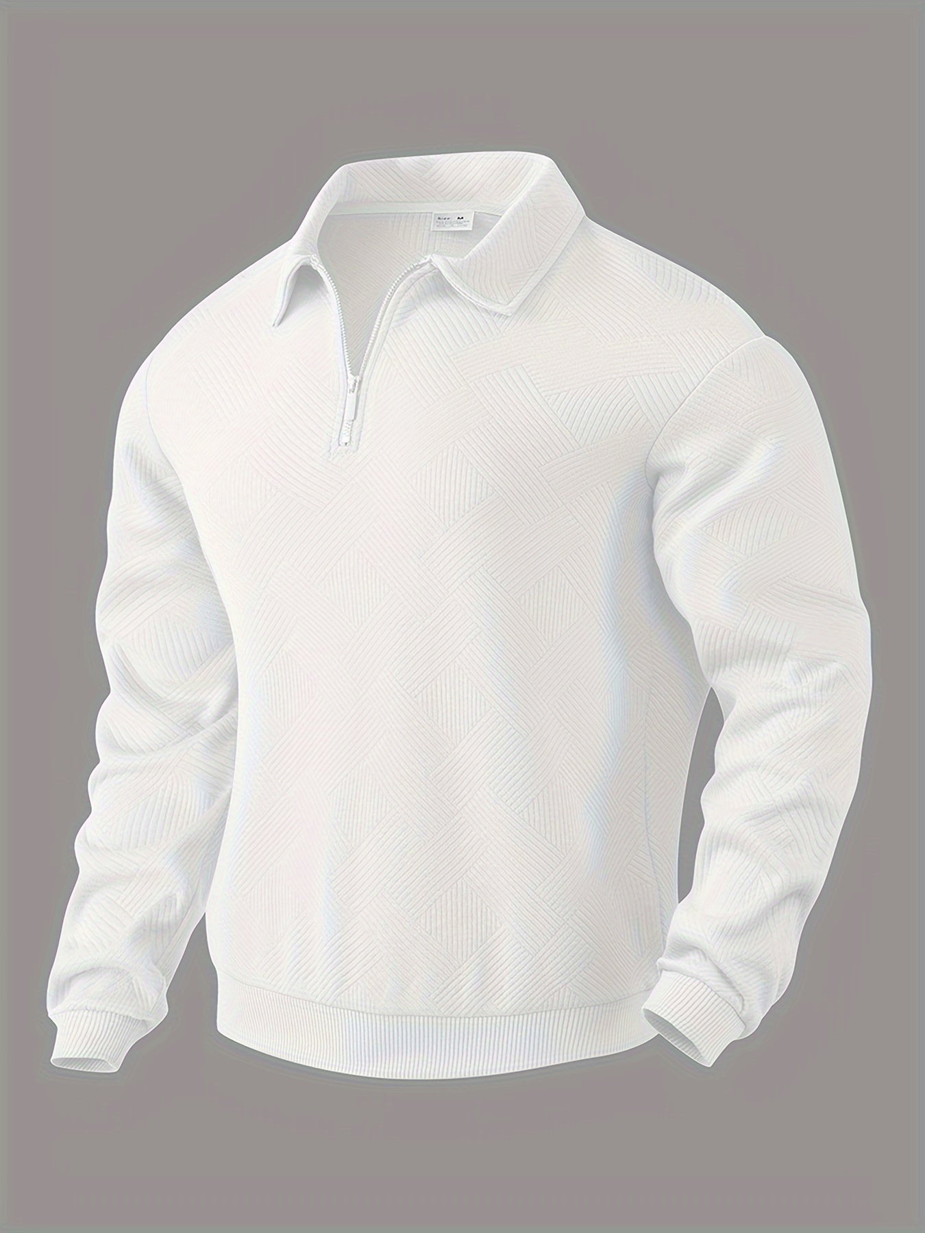 WW | Weinlese Pullover Mit Reißverschluss