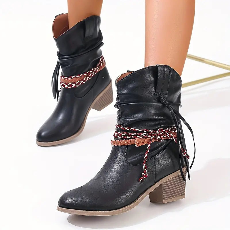 WW | Western Cowboy Stiefel Für Damen