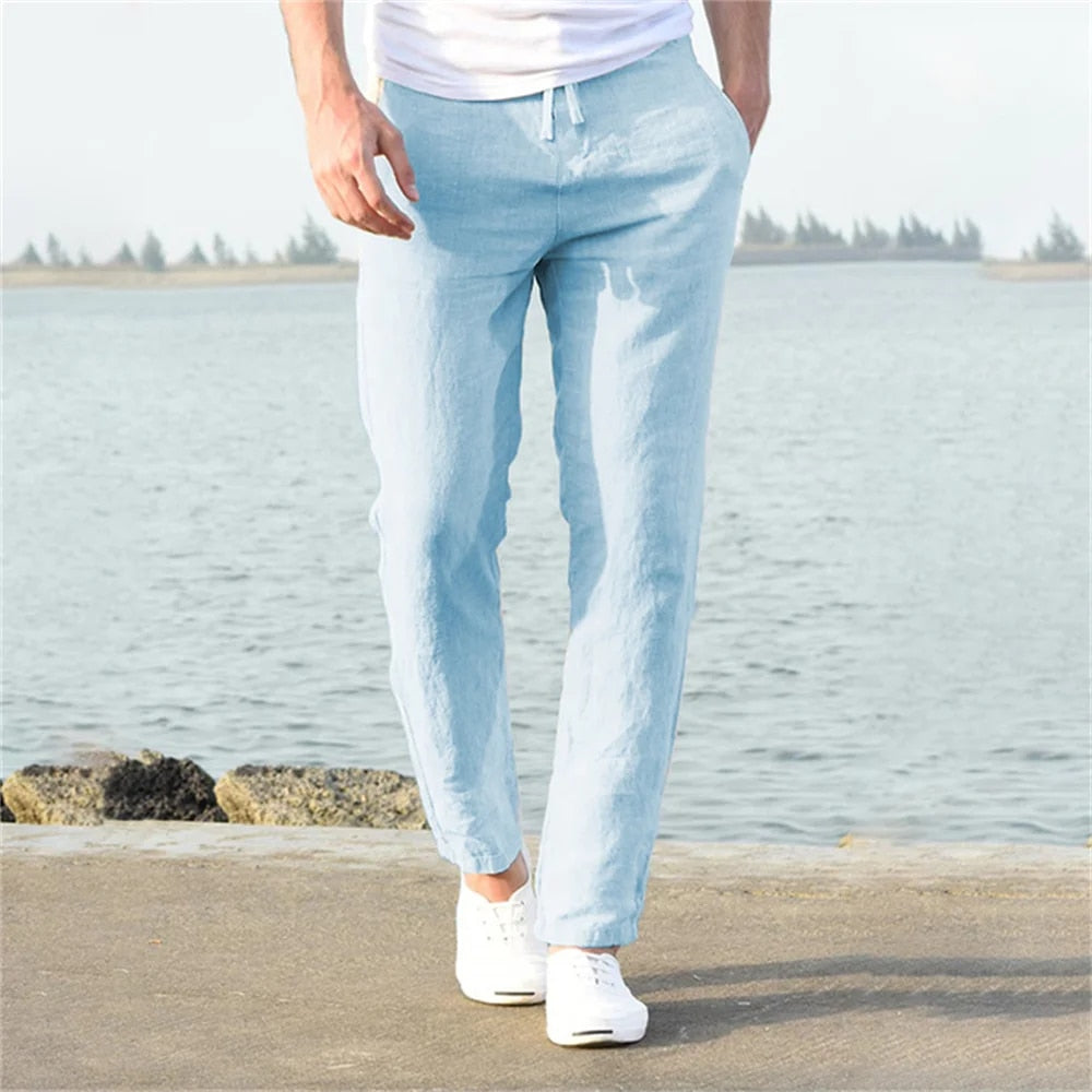 Merche | Lässige & Bequeme Leinenhosen Für Herren