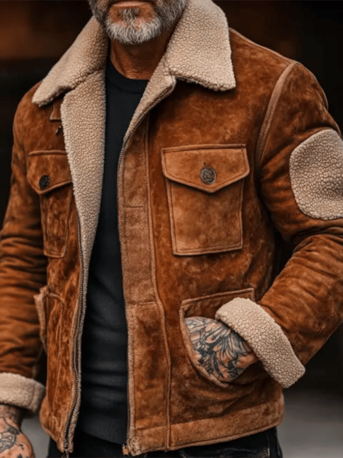WW | Weinlese Patchwork Outdoor Jacke