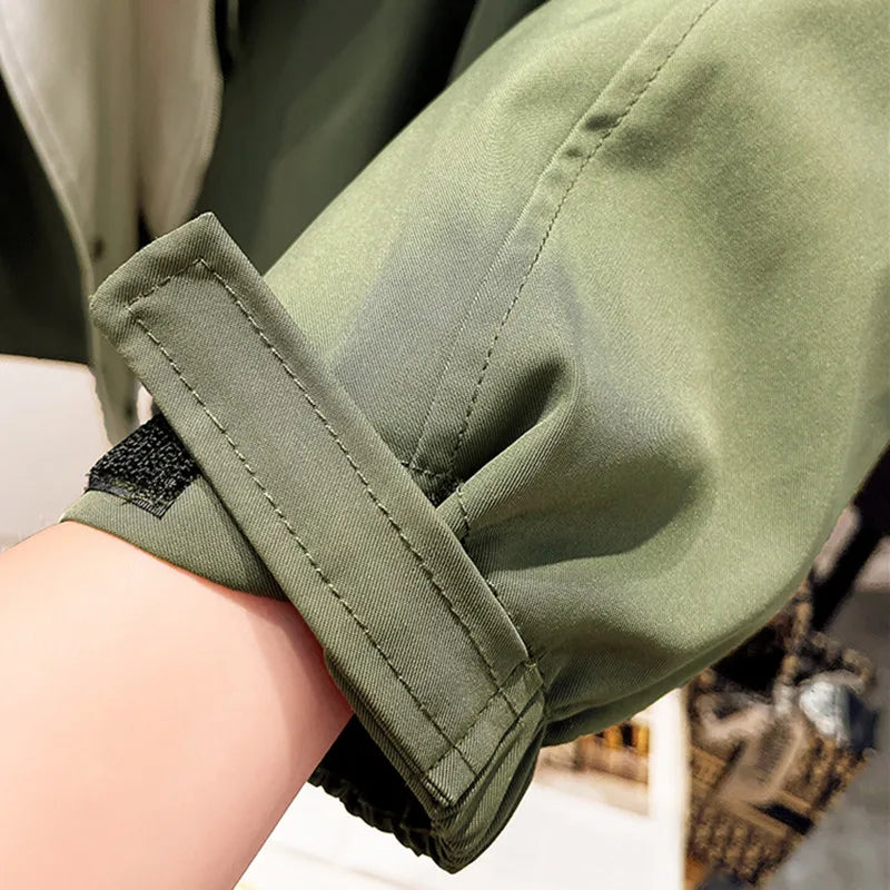 WW | Zweifarbige Windjacke