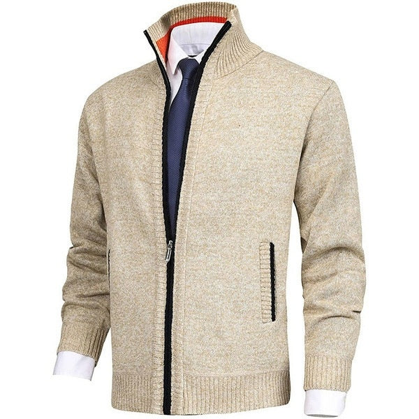 WW | Wunderschöner Strickpullover Mit Hohem Kragen