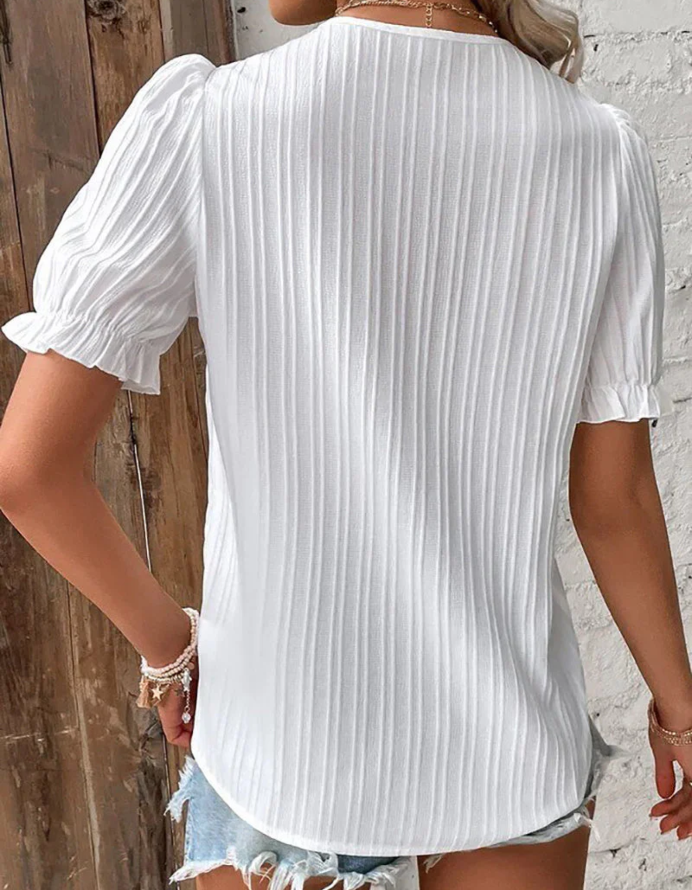WW | Damen Elegant Oberteile Sommer Top