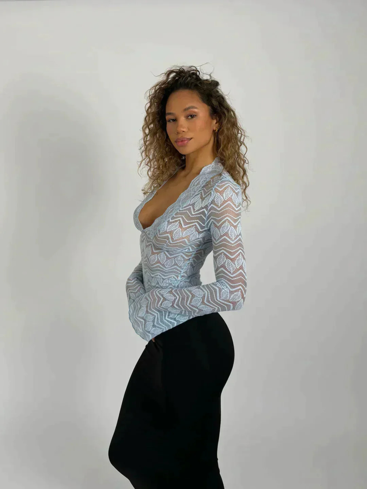WW | Damen Festliche Oberteil Elegant Top