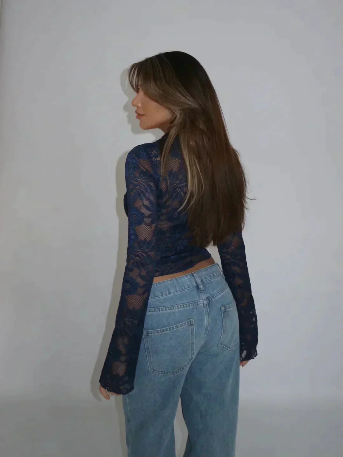 WW | Damen Festliche Oberteil Elegant Top