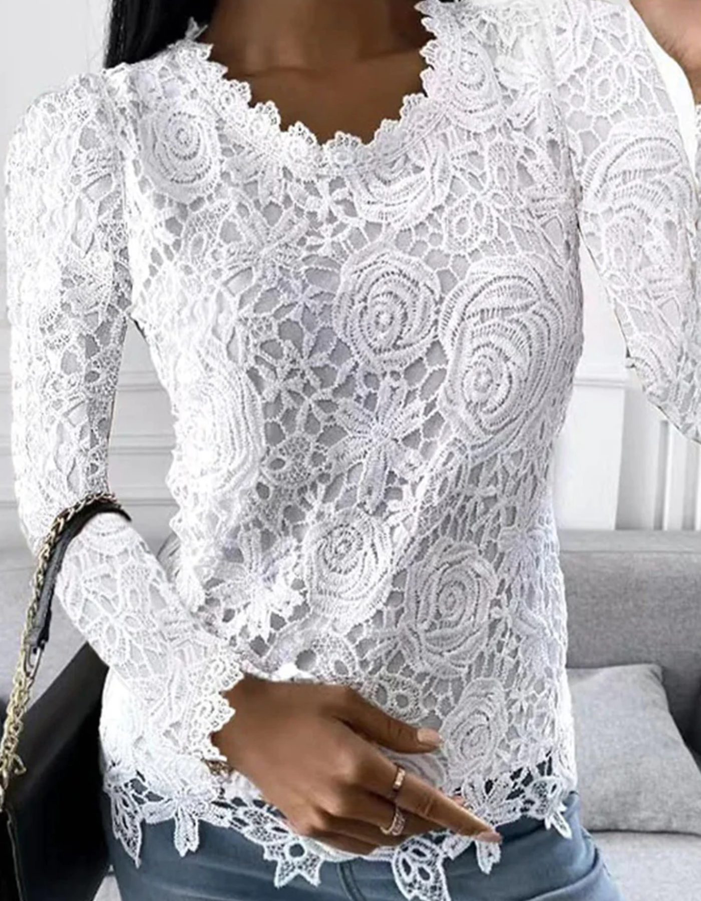 WW | Damen Sommer Oberteile Elegant Top
