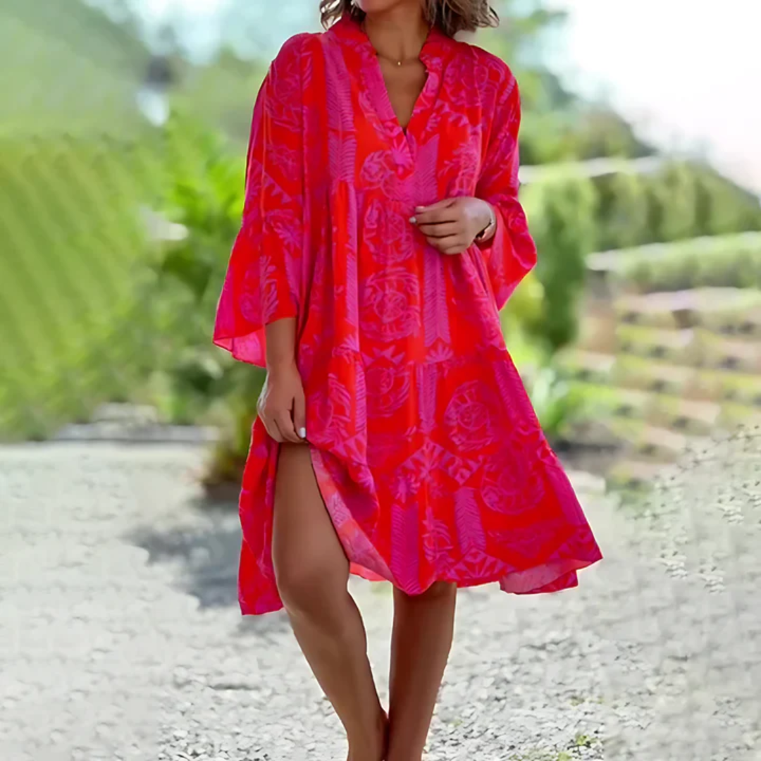 WW | Damen Elegante Midikleid Sommerkleider
