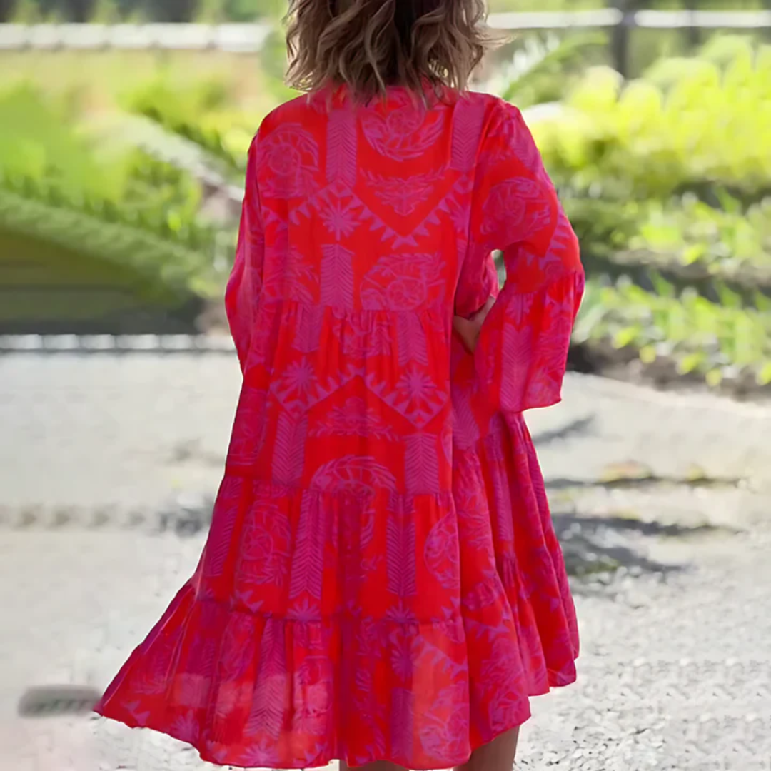 WW | Damen Elegante Midikleid Sommerkleider