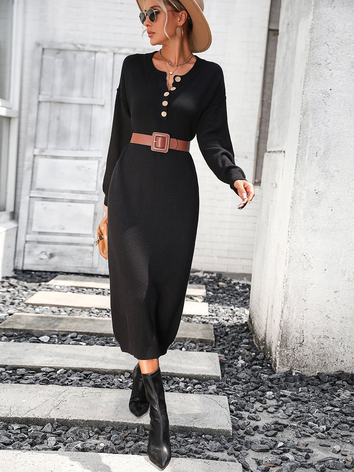 Blusenkleid
