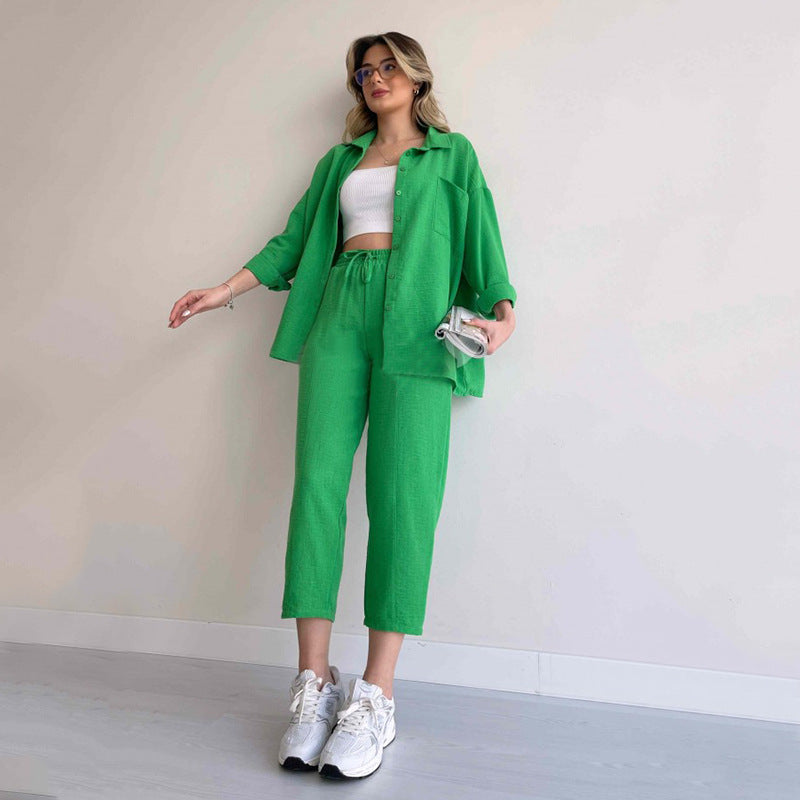 Merche Streetwear Hüft Set mit Kordelzug für sommerliche Stimmung