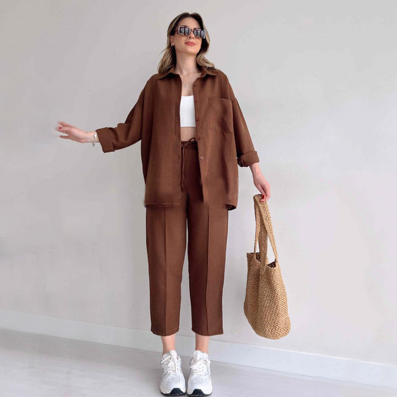 Merche Streetwear Hüft Set mit Kordelzug für sommerliche Stimmung