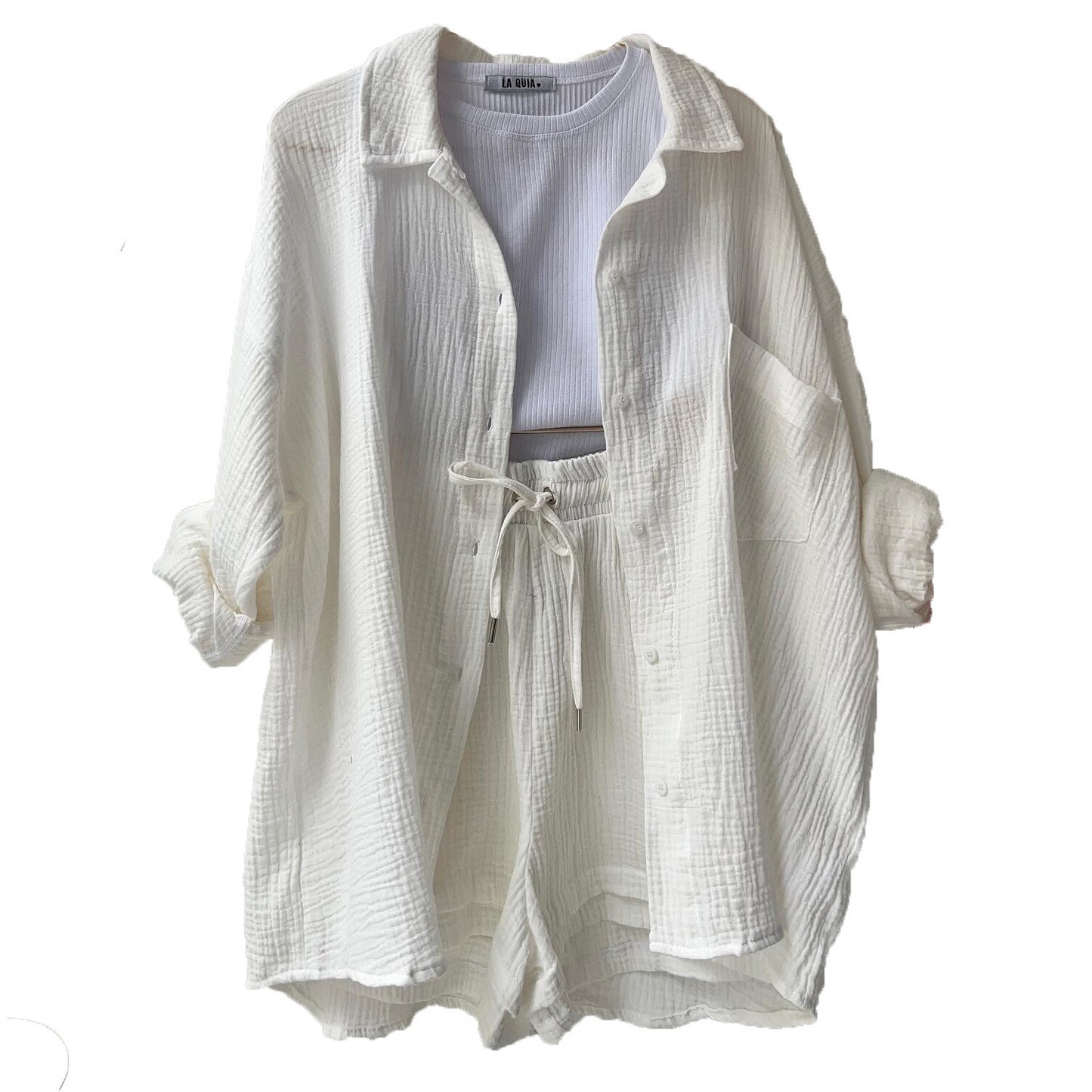 Merche einfarbiges Sommerset für einen vielseitigen Look