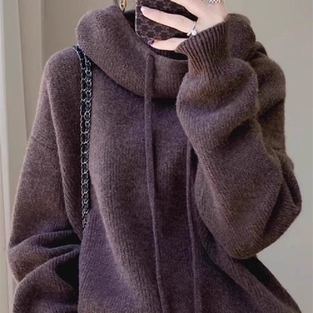 WW | Warmer Strick Kapuzenpulli