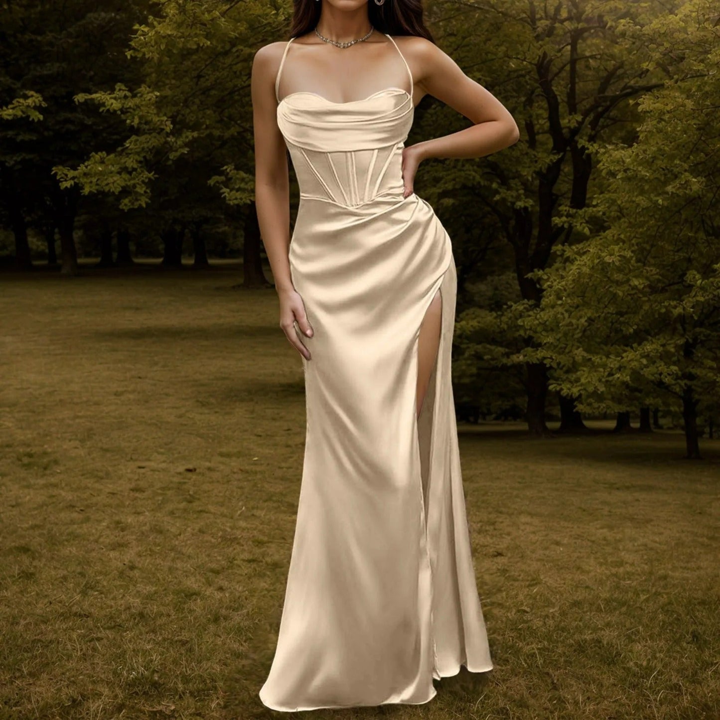 Merche Partykleid aus weichem Samt