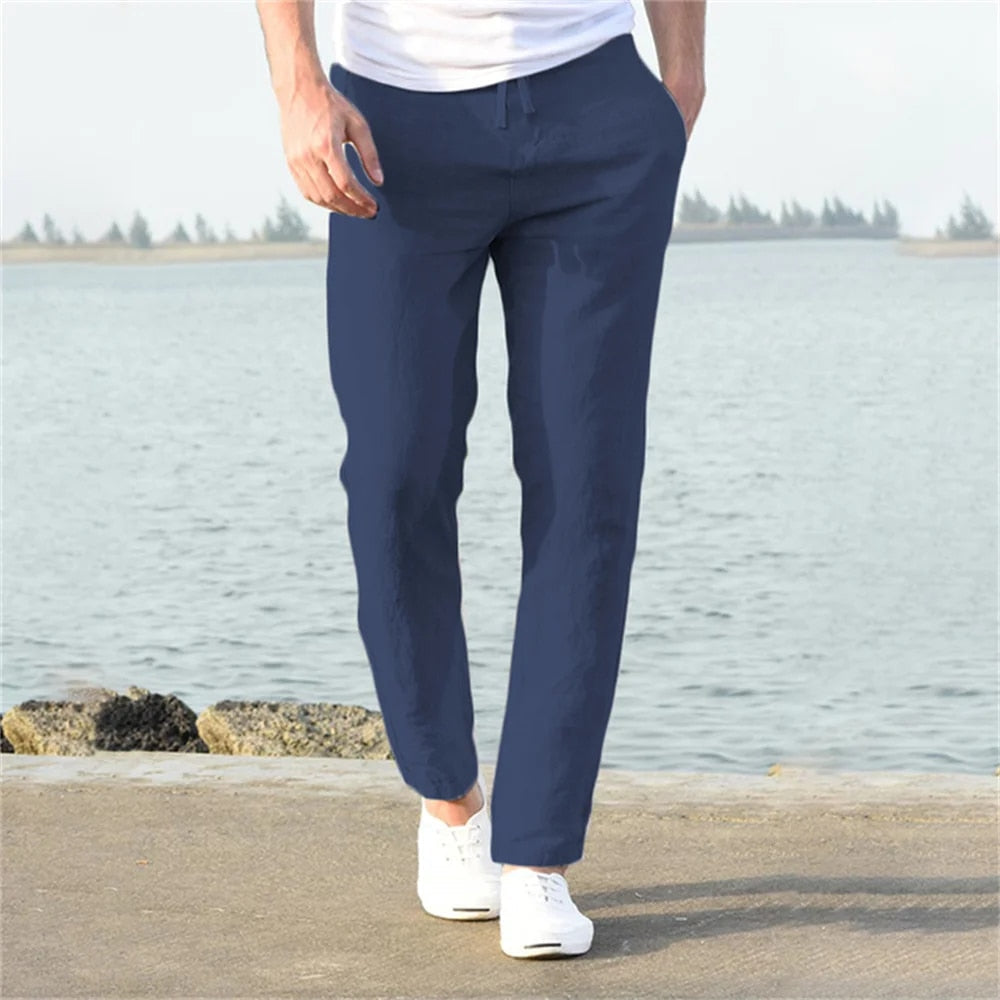 Merche | Lässige & Bequeme Leinenhosen Für Herren