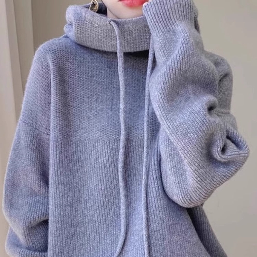 WW | Warmer Strick Kapuzenpulli
