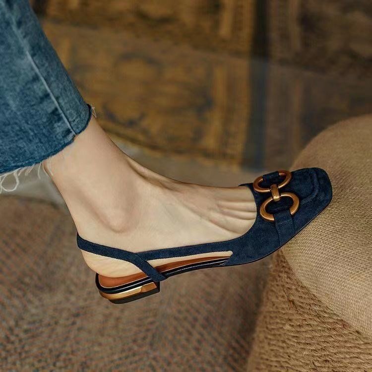 Elegante Slingbacks aus Leder