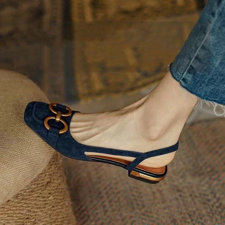 Elegante Slingbacks aus Leder