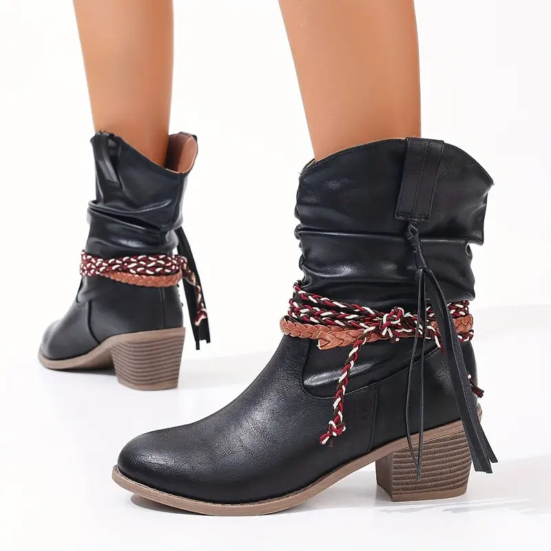 WW | Western Cowboy Stiefel Für Damen