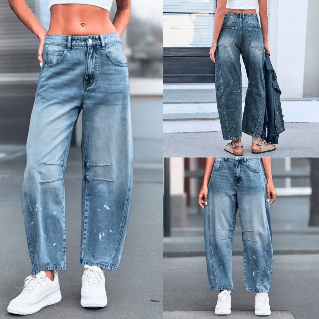 WW | Weinlese Wash Jeans Relaxed Fit & Luxe Weiches Denim Für Jeden Tag