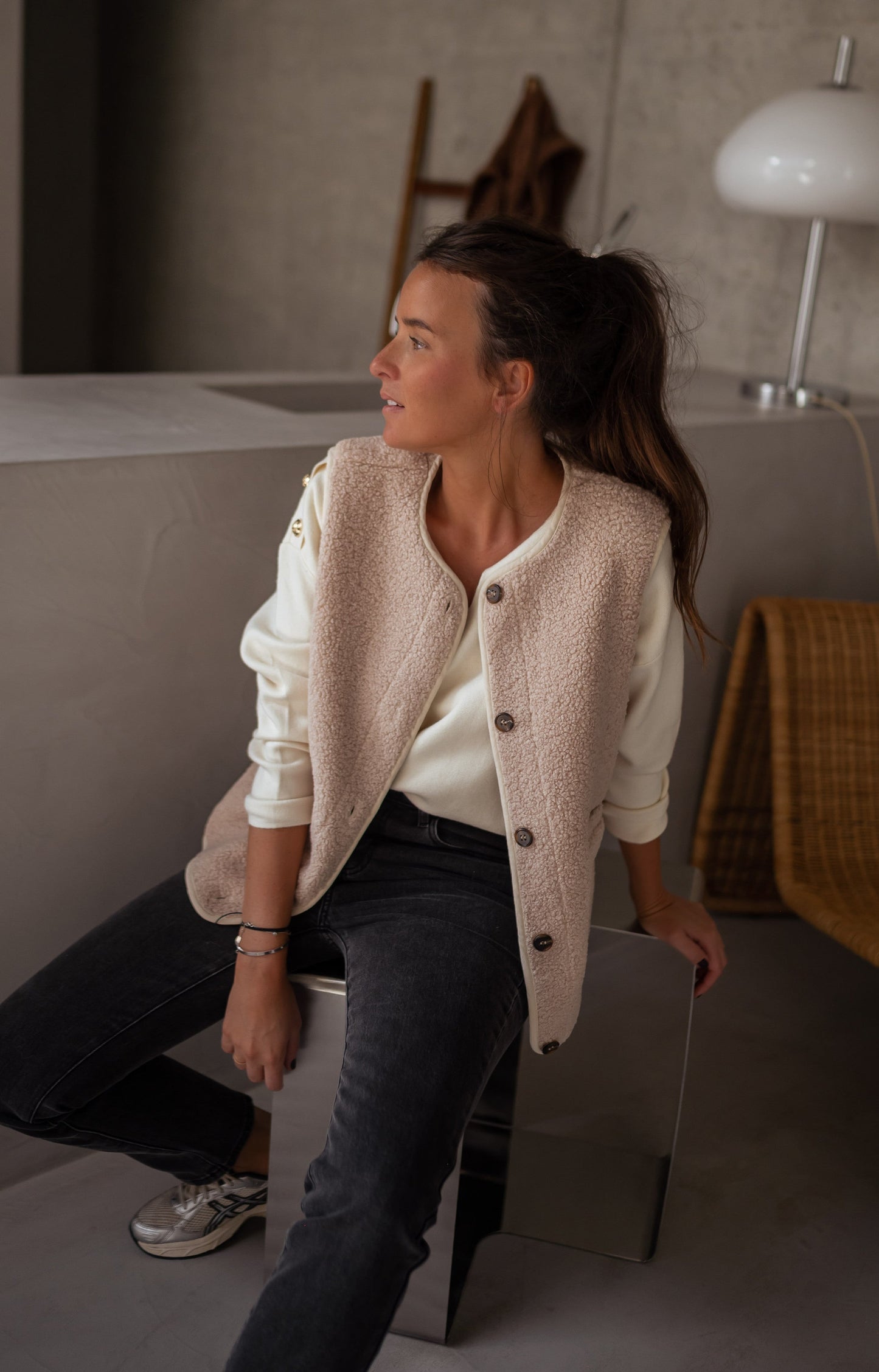 WW | Weste Damen Aus Weichem Stoff
