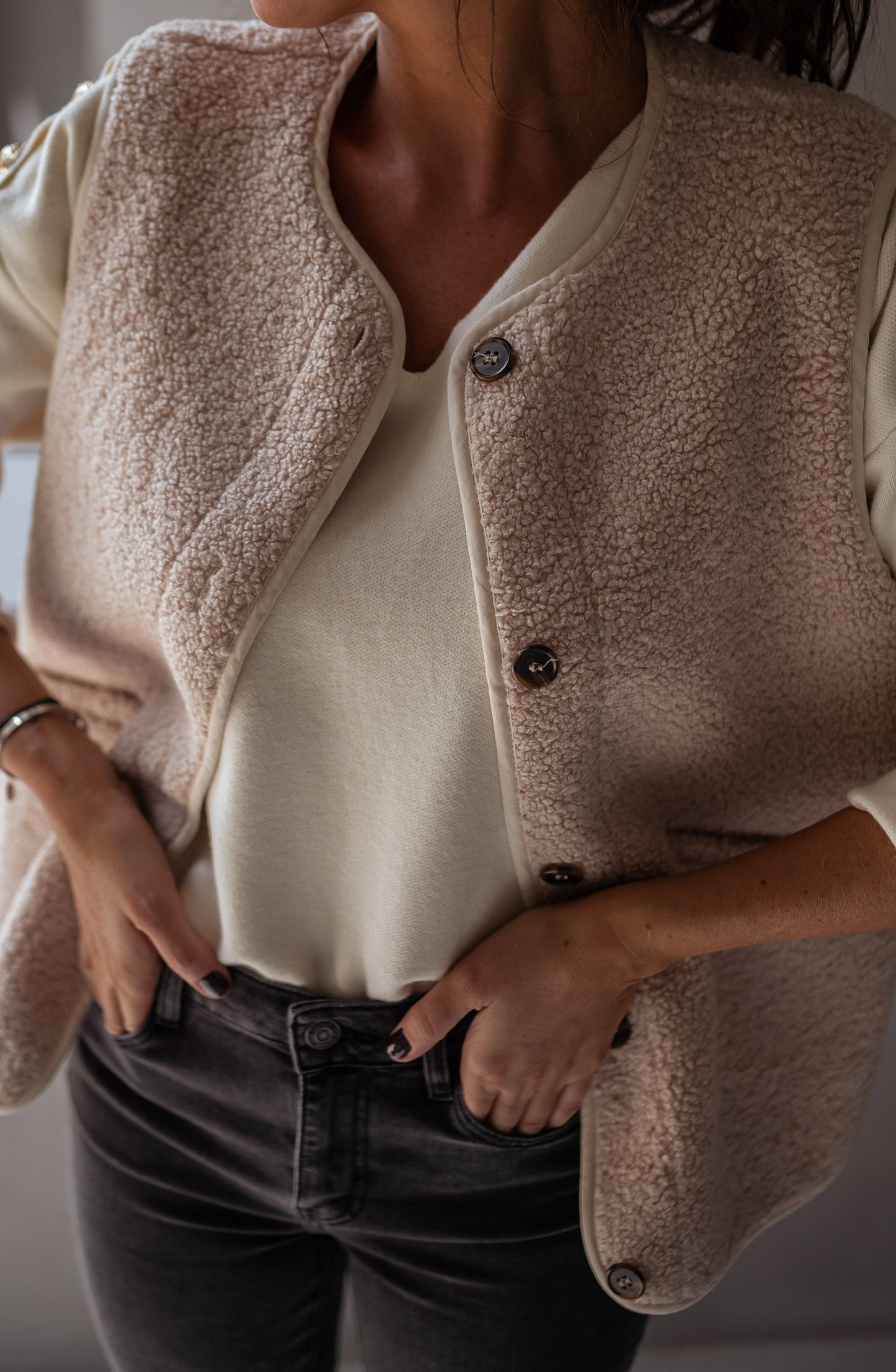 WW | Weste Damen Aus Weichem Stoff