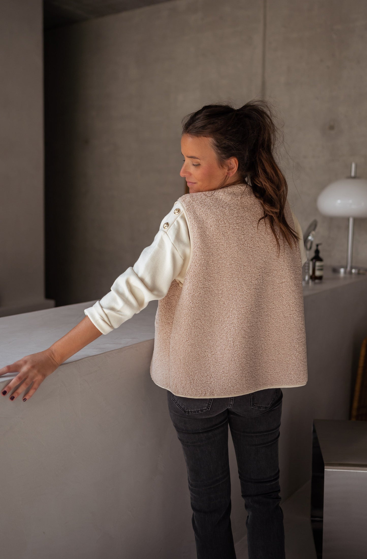 WW | Weste Damen Aus Weichem Stoff
