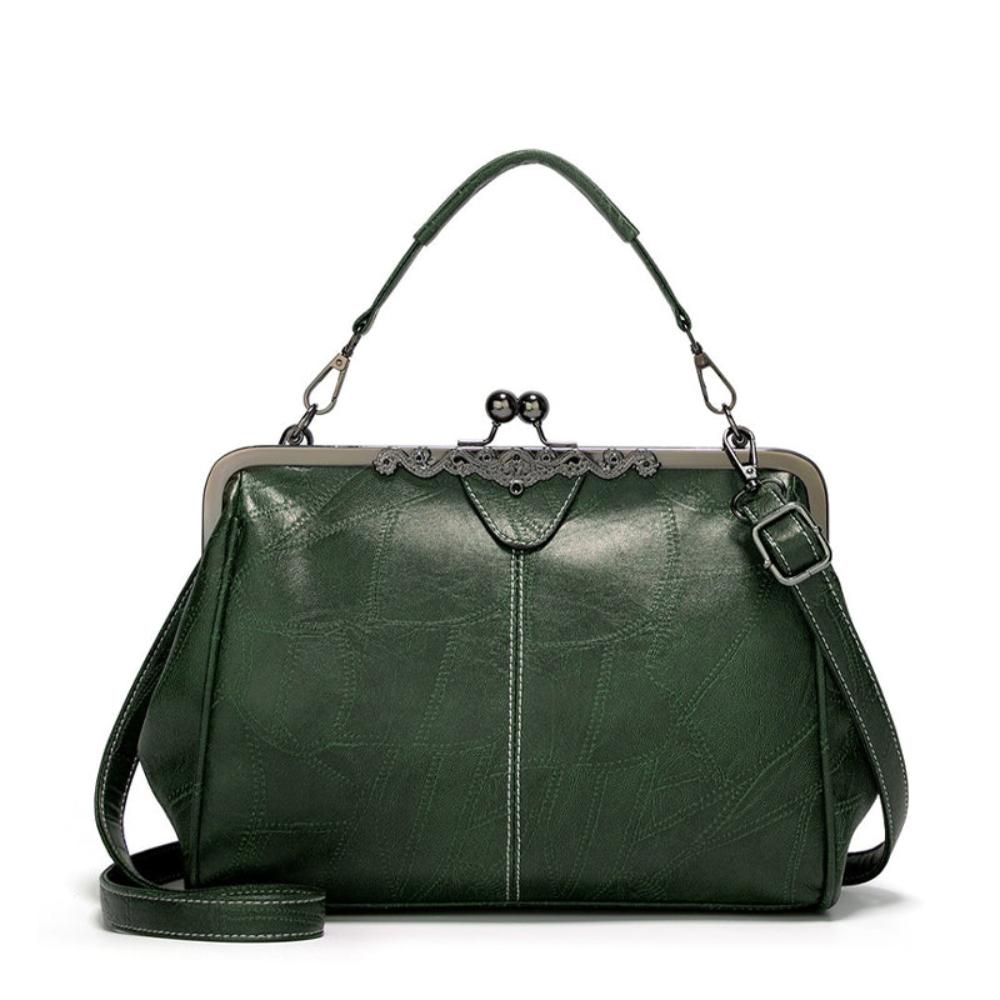 WW | Weinlese Handtasche Mit Klappverschluss