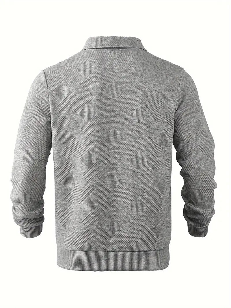 WW | Weinlese Pullover Mit Reißverschluss