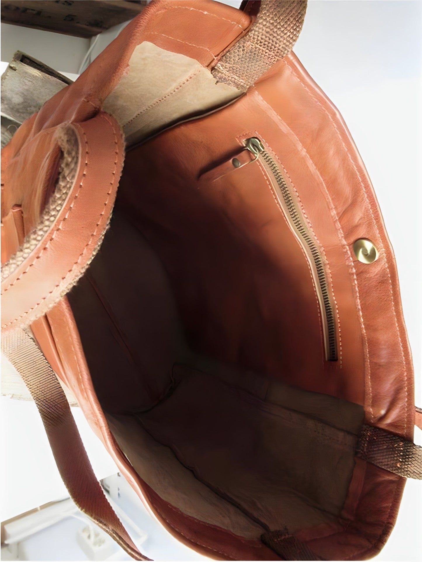 WW | Weinlese Leder Tasche
