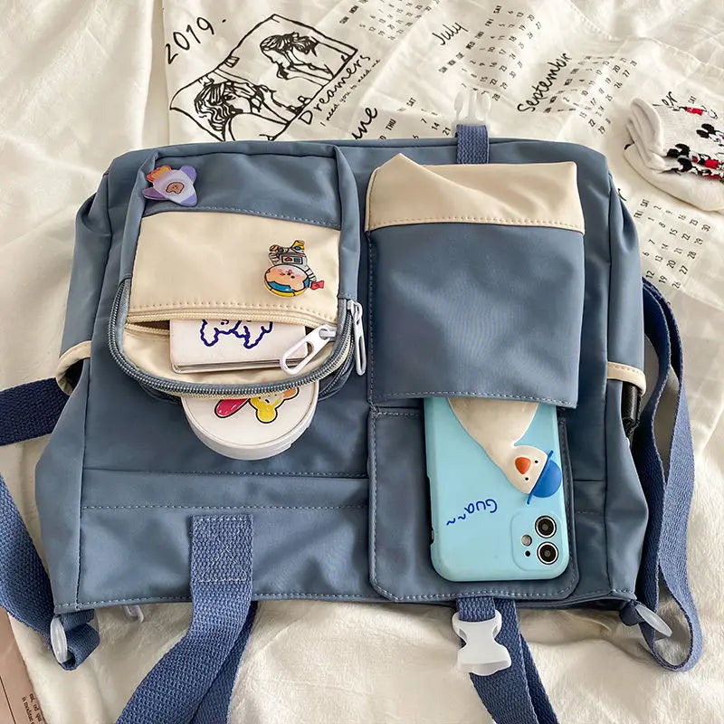 WW | Wasserdichte Canvas Handtasche Schutz Gegen Regen Und Chaos
