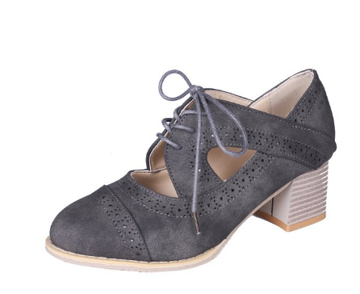 WW | Weinlese Schnürschuhe Mit Rutschfester Sohle Für Mehr Komfort